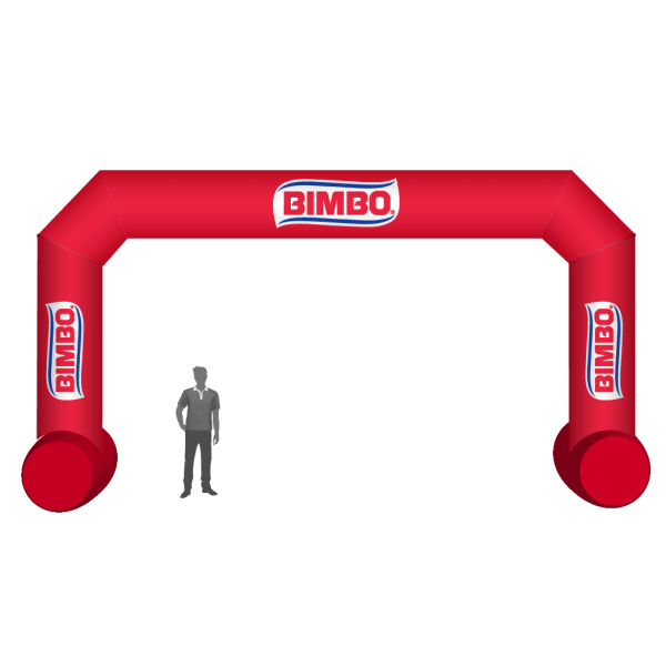 traditional inflatable arch with base