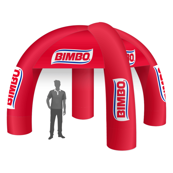 Inflatable tent 4 legs