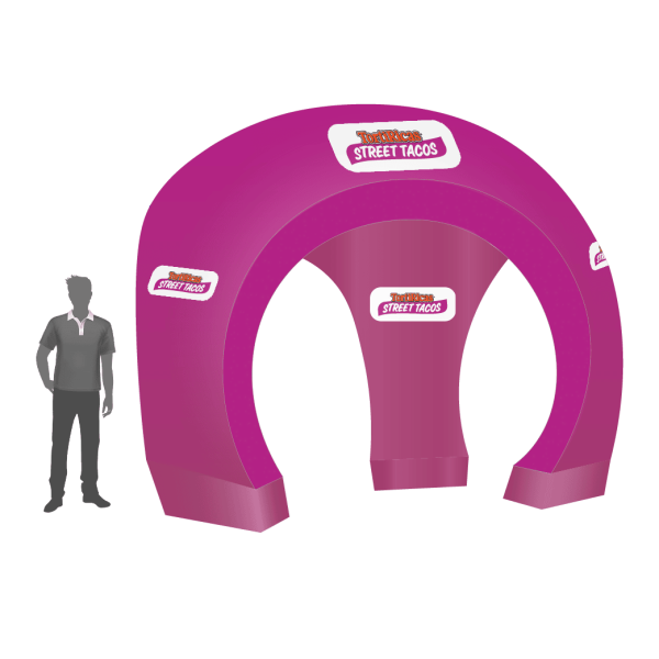 Inflatable stand dome