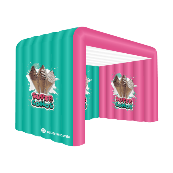 Inflatable stand